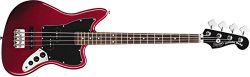 Squier by Fender Vintage SS Modified Special Jaguar Bass – Candy Apple Red