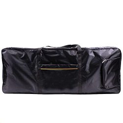 61 Key Keyboard Gig Bag Padded Case, Portable Electric Keyboard Piano 420D Oxford Cloth with 4mm ...