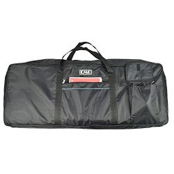 Electric Piano Portable Padded Gig Bag/Case for 61 Key Keyboard with Extra Large Pockets, Made o ...