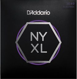 D’Addario NYXL1149 Nickel Wound Electric Guitar Strings, Medium, 11-49