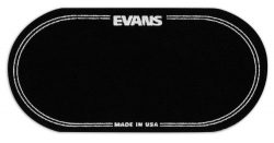 Evans EQ Double Pedal Patch, Black Nylon