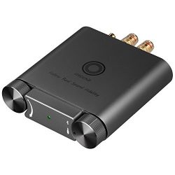 2 Channel Stereo Audio Amplifier，2x50W Bluetooth Hi-Fi Class D Mini Power Amp , Super Bass Mari ...