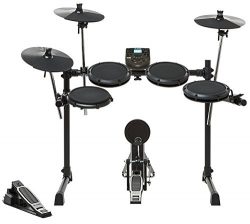 Alesis DM6 Nitro Kit | Eight-Piece Compact Beginner Electronic Drum Set with 8″ Snare, 8&# ...