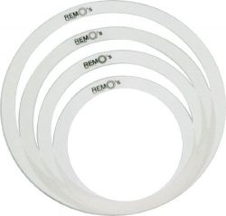 Remo RemOs Tone Control Rings Pack – 10″, 12″, 14″, 16″