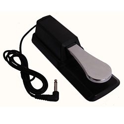 Universal Sustain Pedal for All Electronic Keyboards, Digital Pianos & Synthesizers –  ...