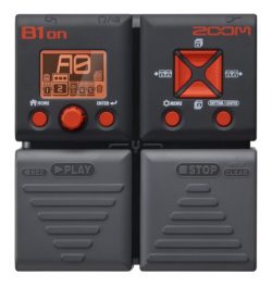 Zoom B1on  Bass Effects Pedal