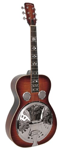 Gold Tone Paul Beard Signature Series PBR-D Roundneck Resonator Deluxe Guitar (Tobacco Sunburst)