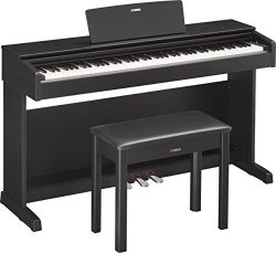 Yamaha YDP143B Arius Series Console Digital Piano with Bench, Black Walnut