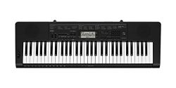 Casio CTK-3500 61-Key Touch Sensitive Portable Keyboard with Power Supply
