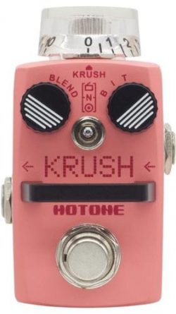 Hotone Krush Bitcrusher Sampler Guitar Effects Pedal