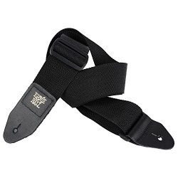 Ernie Ball Black Polypro Guitar Strap