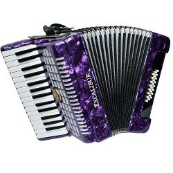 Excalibur Geneva 24 Bass Piano Accordion – Violet