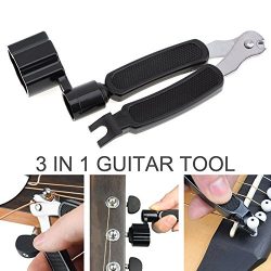 【Best Deals】OriGlam 3 IN 1 Multifunctional Guitar Tool Guitar String Winder + String Cutter +  ...