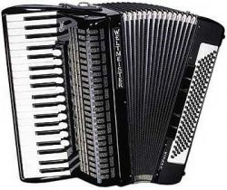 Weltmeister Saphir 41/120/IV115 Black Accordion