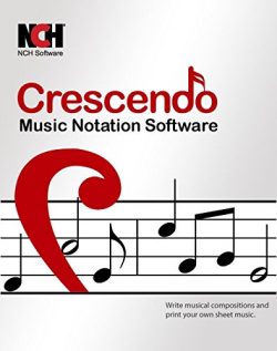 Crescendo Music Notation Software for PC for Music Score Writing and Composing [Download]