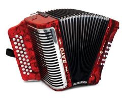 Hohner Accordions RAYO-G 49-Key Accordion