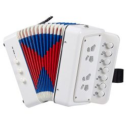 Accordion for Children – 7 Keys Kids Piano Accordion, Musical Instruments for Kids, Suitab ...