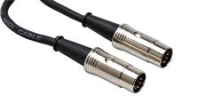 Hosa MID-505 Serviceable 5-pin DIN to Serviceable 5-pin DIN Pro MIDI Cable, 5 feet