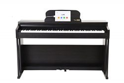 The ONE Smart Piano, Weighted 88-Key Digital Piano, Grand Graded Hammer-Action Keys Upright Pian ...