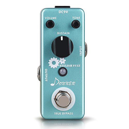 Donner Guitar Stylish Fuzz Traditional Rich,Aluminium-alloy Classic Effects Pedal