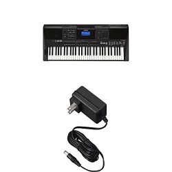 Yamaha PSR-E453 Portable Keyboard with Power Adapter