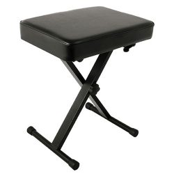 World Tour Deluxe Padded Keyboard Bench