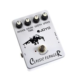 Joyo JF-07 Classic Flanger Guitar Effect Pedal with BBD simulation circuit