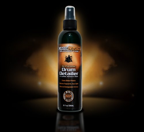 Music Nomad MN110 Premium Drum Detailer and Polish, 8 oz.