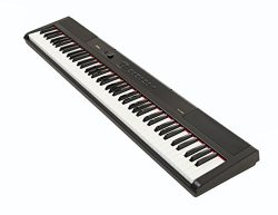 Artesia PA-88W Digital Piano (Black) 88-Key With 12 Dynamic Voices and Semi-weighted Action + Po ...