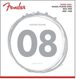 Fender 250XS Nickel Plated Steel Electric Guitar Strings – Extra Super Light