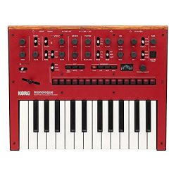 Korg monologue 25-Key Monophonic Analog Synthesizer (Red)