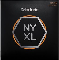 D’Addario NYXL1046 Nickel Plated Electric Guitar Strings, Light