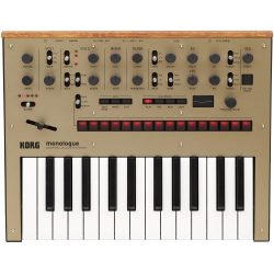 Korg Monologue Monophonic Analog Synthesizer with Presets -Gold (MONOLOGUEGD)