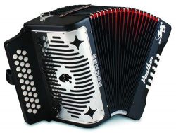 Hohner 3100FB, Panther, 3-Row FBE Diatonic Accordion