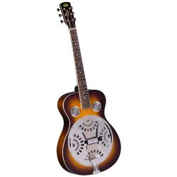 Regal RD-40V Studio Series Roundneck Resophonic Guitar – Vintage Sunburst