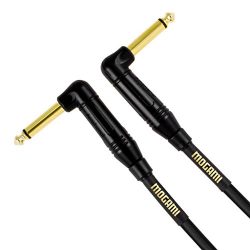 Mogami GOLD INSTRUMENT-0.5RR Guitar Pedal Effects Instrument Cable, 1/4″ TS Male Plugs, Go ...