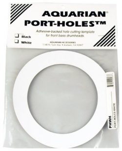 Aquarian Drumheads PHWH White Port-Holes 5-inch