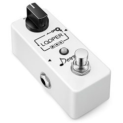 Donner Looper Effects Pedals Unlimited Overdubs 10 Minutes of Looping
