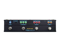 Sonicake Multi Guitar Effect Pedal Strip Sonicbar Twiggy Blues Combined Stage 4 in 1 Effect Comp ...