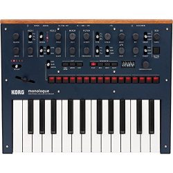 Korg Monologue Monophonic Analog Synthesizer with Presets -Blue (MONOLOGUEBL)