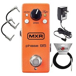 MXR M290 Mini Phase 95 Phaser Effects Pedal for Electric Guitar includes (Power Adapter) with 2  ...