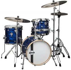 ddrum SE FLYER BP Speakeasy Flyer 4-Piece Bop Kit, Blue Pearl