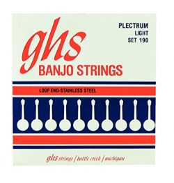 GHS 4-String Plectrum Banjo Stainless Steel 11-26 190