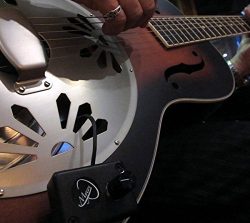 VINTAGE NATIONAL RESONATOR GUITAR PICKUP with FLEXIBLE MICRO-GOOSE NECK by Myers Pickups ~ See i ...