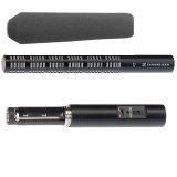 Sennheiser ME66/K6P Shotgun Microphone System, Includes ME66 Directional Microphone, K6P Powerin ...