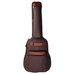 CAHAYA Guitar Bag 41 Inches [Premium Version] Guitar Case Waterproof Oxford Cloth with 0.31 Inch ...