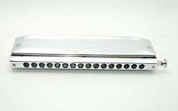 Swan, New 16 Holes 64 Sounds, Chromatic Harmonica, Key of C, W1664