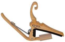 Kyser Quick-Change Capo for 6-string acoustic guitars – Maple