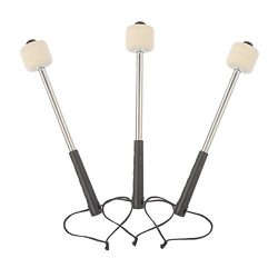 Dovewill 3PCS Bass Drum Mallet Drum Stick Percussion Accessory for Marching Band Best