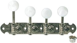 Golden Gate FM-2 F-model Mandolin Tuners – 2 planks (4+4) – Nickel